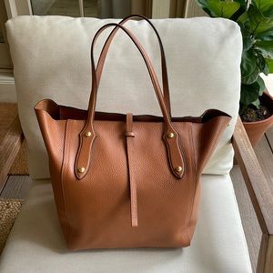 Annabel Ingall brown leather tote